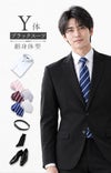 メンズスーツ ブラック Y体 6点セット